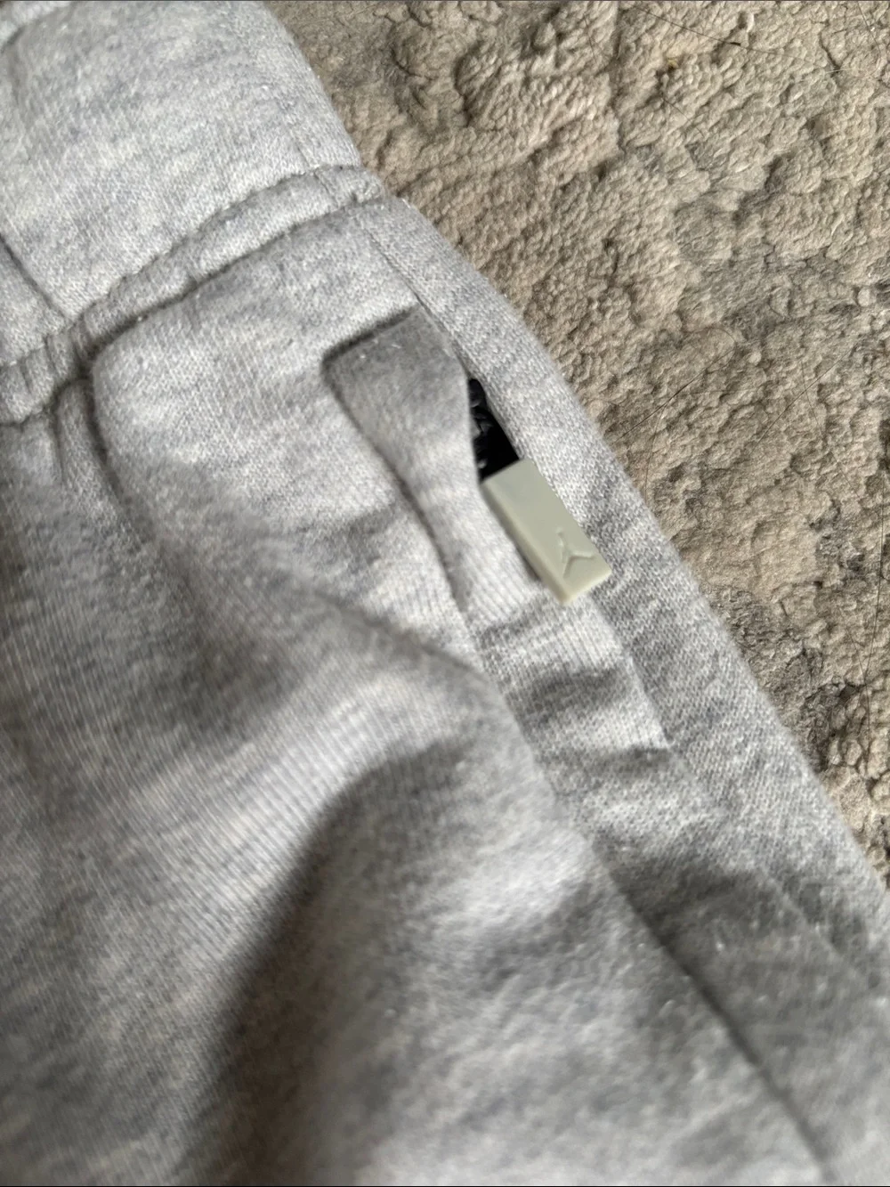Jordan Light Grey Jumpman Joggers